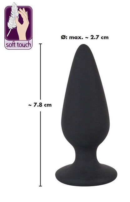 13-Zatyczka analna korek silikonowy sex plug mały 7cm-13