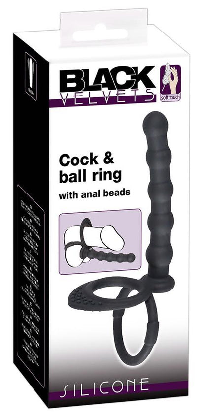 2-Podwójny pierścień penis jądra sex koraliki analne-2