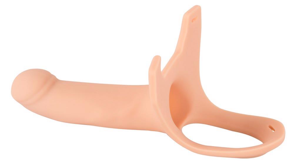 14-Strap-on dildo przedłużenie penisa elastyczne 26cm-14