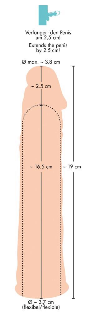 17-Silicone Extension flesh-17