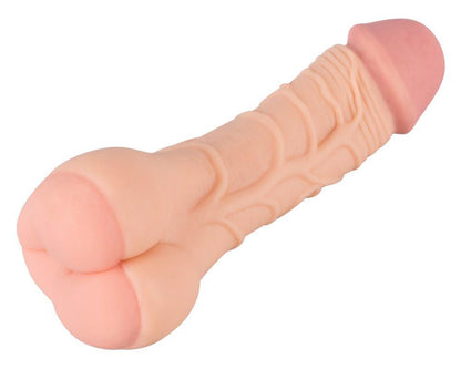 6-Przedłużka penisa masturbator 2w1 realistyczny sex-6