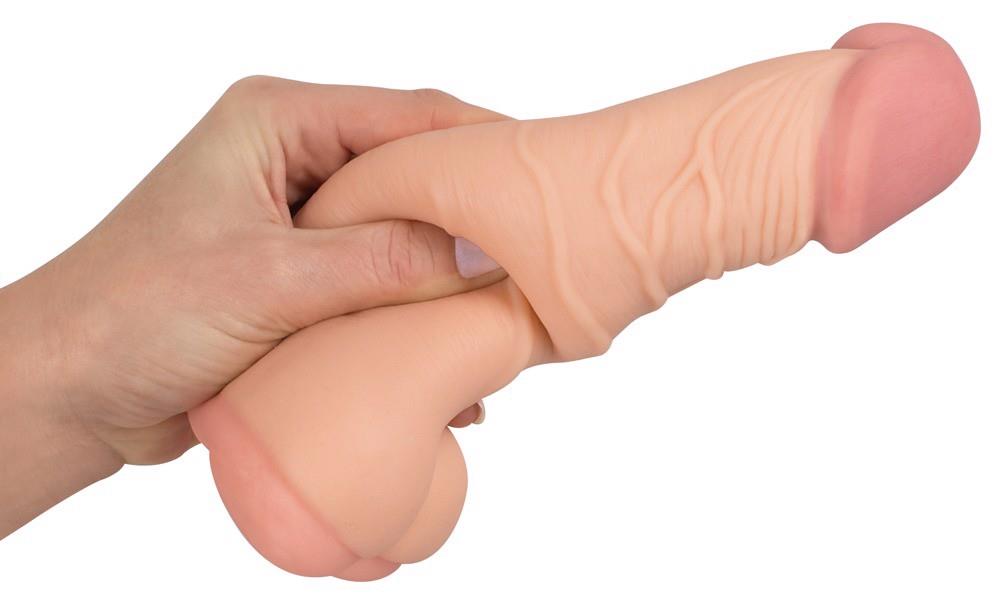 12-Przedłużka penisa masturbator 2w1 realistyczny sex-12
