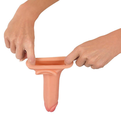 12-Realistyczna naturalna przedłużka penisa plus 5cm-12