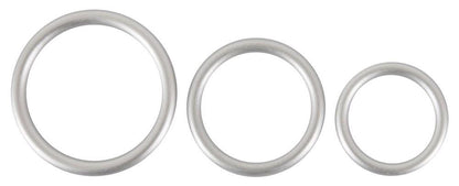 4-Metallic Silicone Cock ring se-4