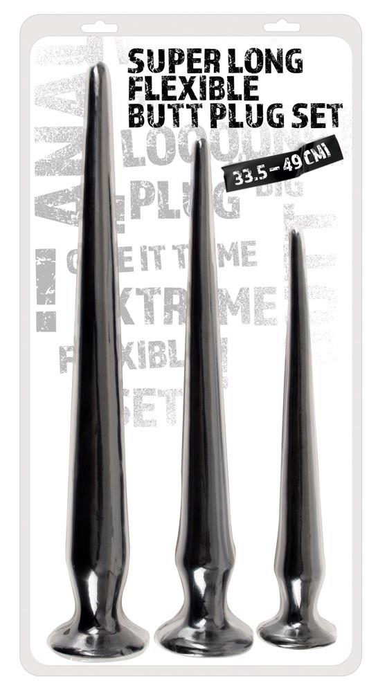 2-Super Long Anal Plug Set-2