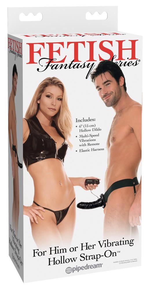 2-FFSFHOH Vibrating Strap-On Dar-2