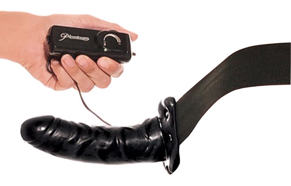 9-FFSFHOH Vibrating Strap-On Dar-9
