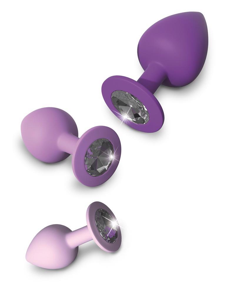 5-Zestaw wtyczek analnych korki z brylantami plug-5