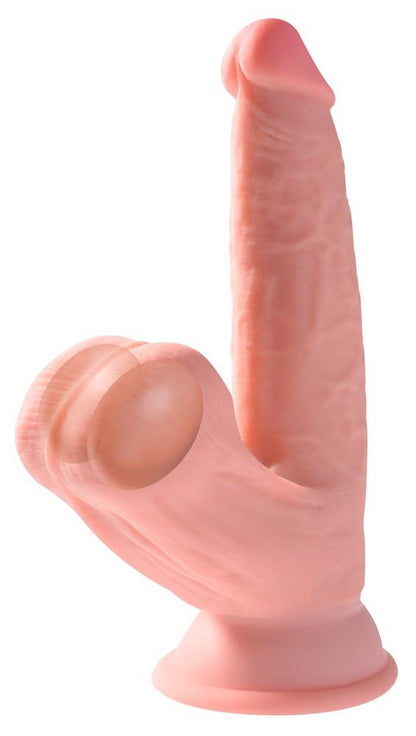 5-Realistyczne żylaste dildo z wielkimi jądrami 15cm-5