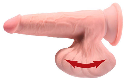 9-Realistyczne żylaste dildo z wielkimi jądrami 15cm-9