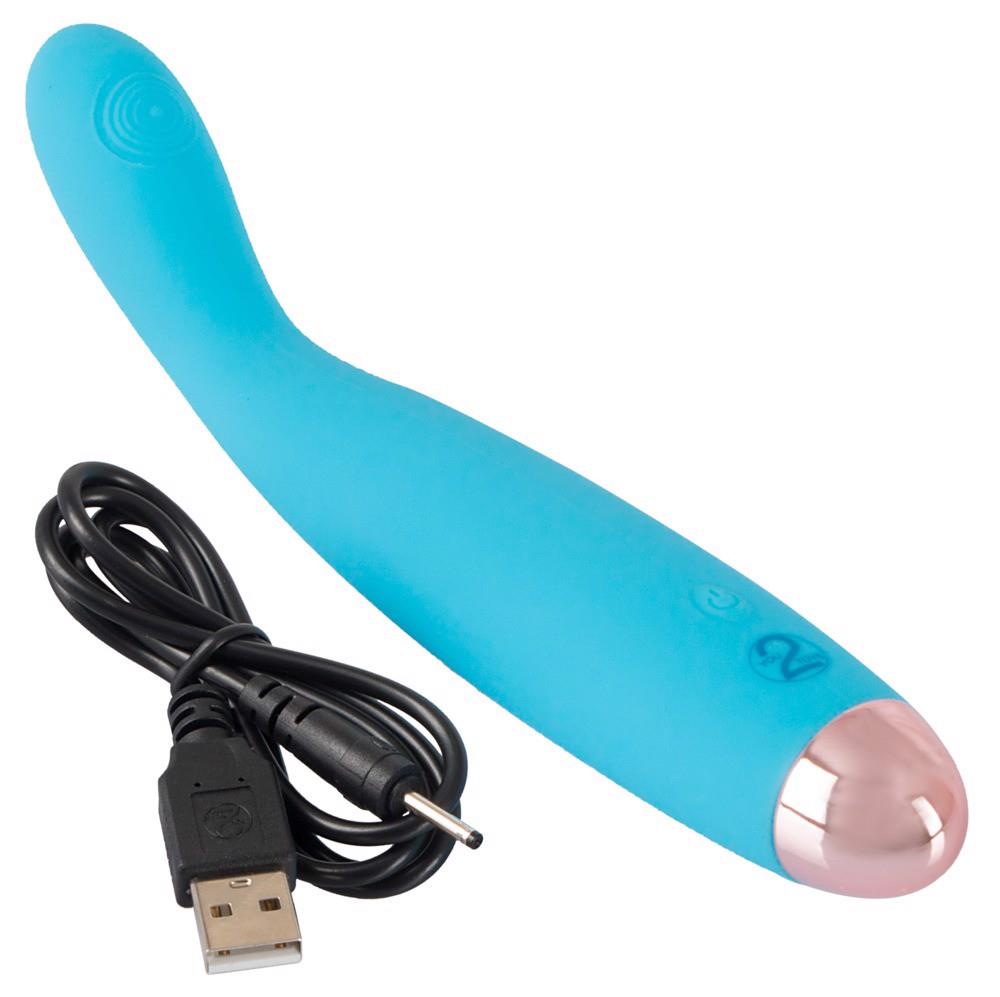 8-Wibrator masażer do punktu G nieduży 7 trybów 18cm-8