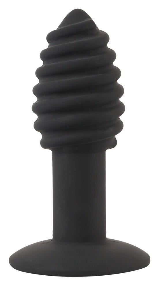 4-Black Velvets Twist butt plug-4