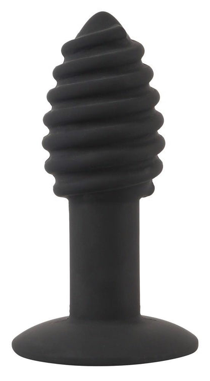 4-Black Velvets Twist butt plug-4