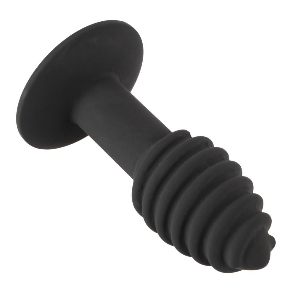6-Black Velvets Twist butt plug-6