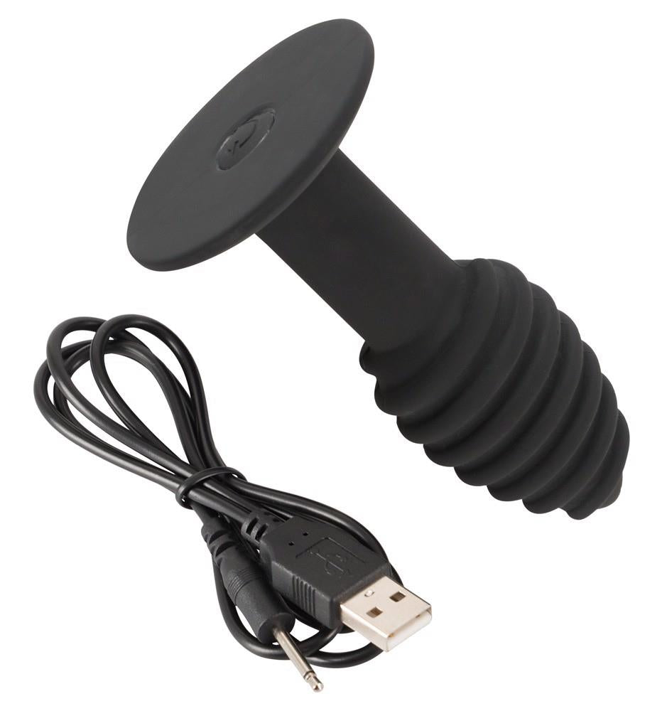 14-Black Velvets Twist butt plug-14