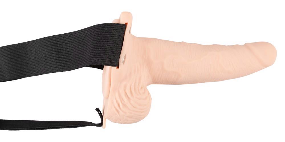 5-Wibrujące przedłużenie penisa strap on na szalkach-5