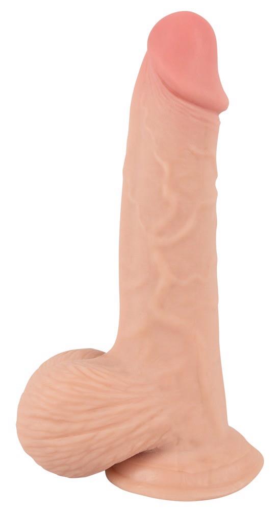 8-Realistyczny żylasty penis z przyssawką 19 cm-8