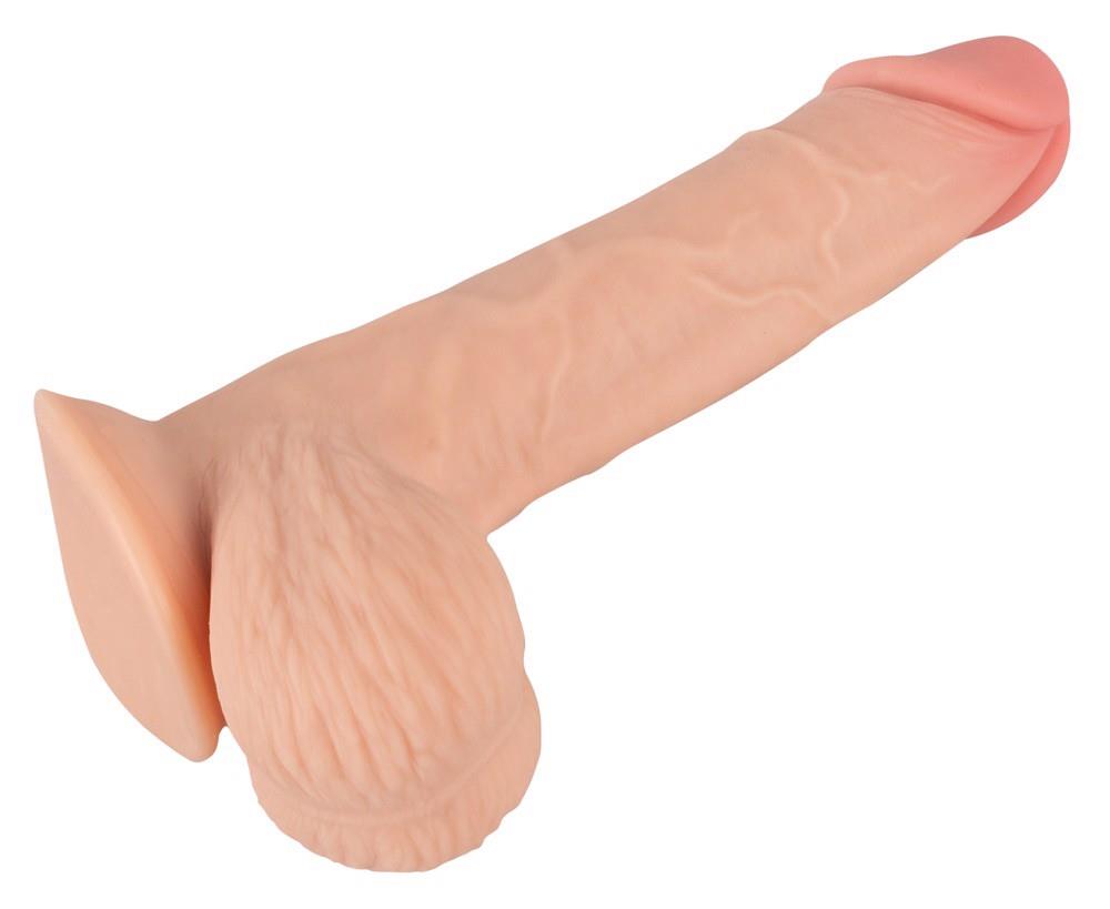 10-Realistyczny żylasty penis z przyssawką 19 cm-10