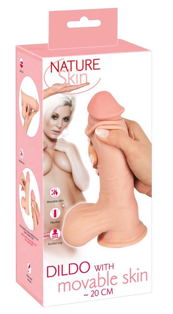 2-NS Dildo with movable skin 20-2