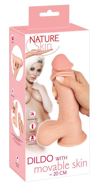 2-NS Dildo with movable skin 20-2