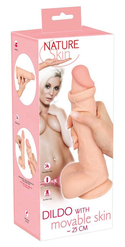 2-NS Dildo with movable skin 25-2