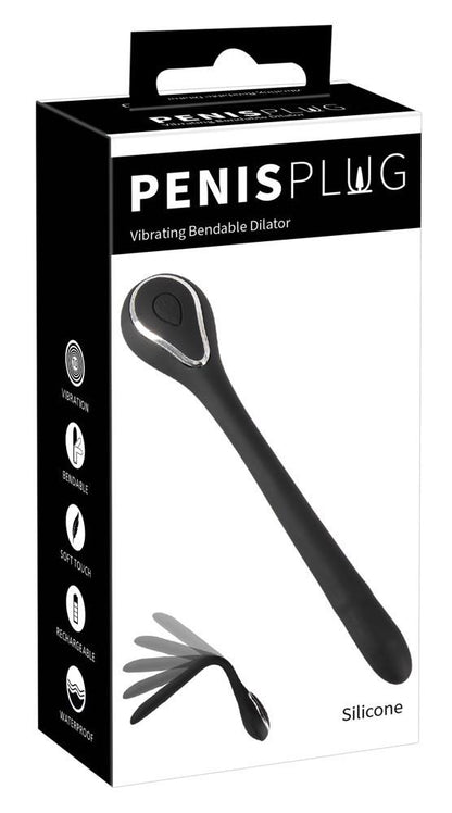 1-Penisplug Vibrating bendible D-1