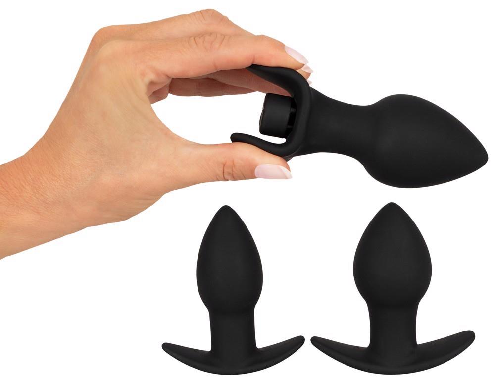 6-BV Vibrating Butt plugs in 3 s-6