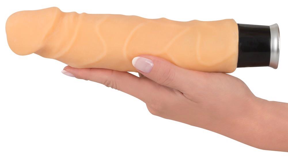 8-Jak prawdziwy penis miły przyjemny wibrator 23cm-8