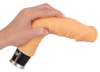 9-Jak prawdziwy penis miły przyjemny wibrator 23cm-9