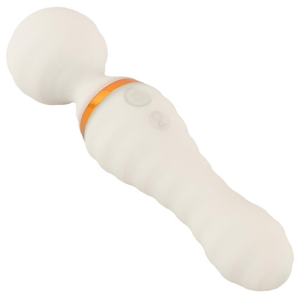 9-Podwójny masażer różdżka wibrator 19 cm 9 trybów-9