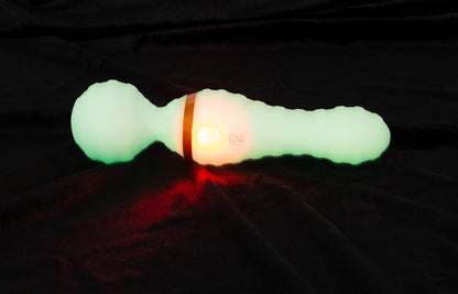 11-Podwójny masażer różdżka wibrator 19 cm 9 trybów-11