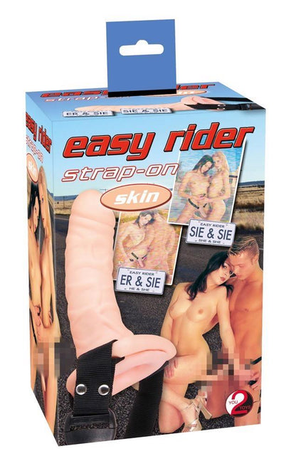 2-Wibrator jak penis na paskach uprząż dildo 17cm-2