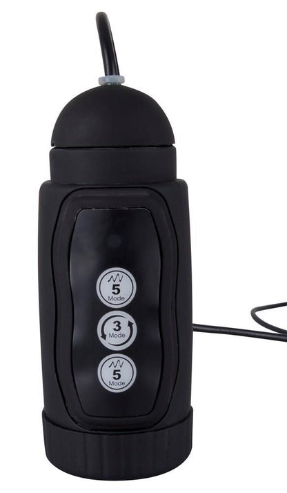 11-Dildo z obrotami na przyssawce duży mocny 22cm-11