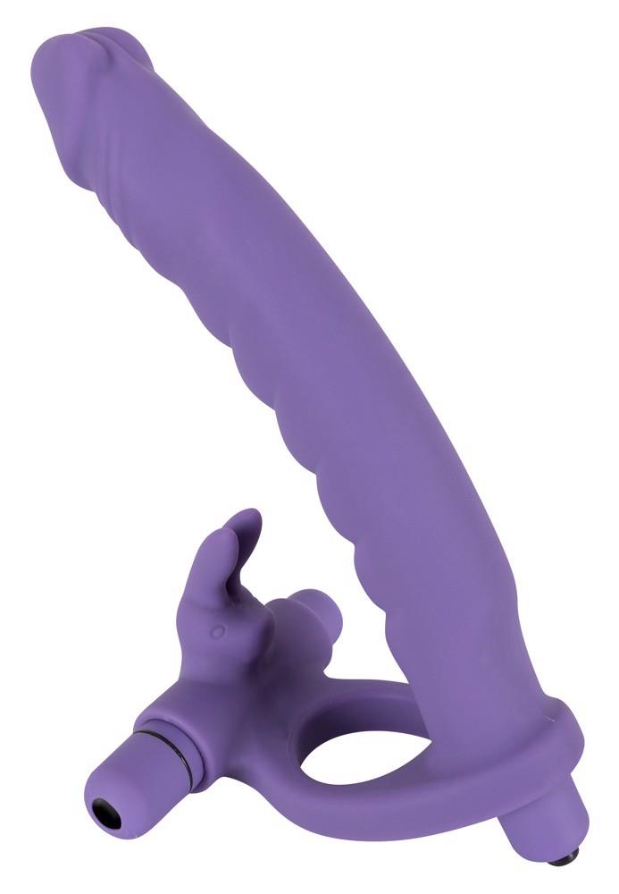 5-Sztuczny penis dildo podwójna penetracja masażer-5