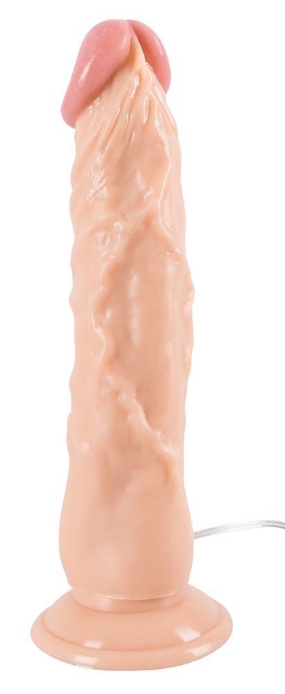 6-Realistyczny sterczący penis członek dildo 23cm-6
