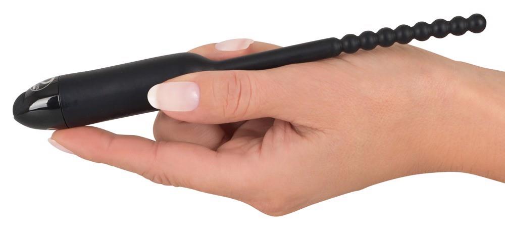 7-Wibrujący dilator do penisa sex sonda do cewki 8mm-7