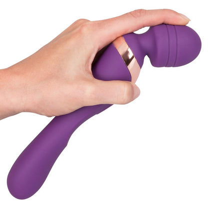 13-Wibrator i masażer łechtaczki 2 końce 21cm 8trybów-13