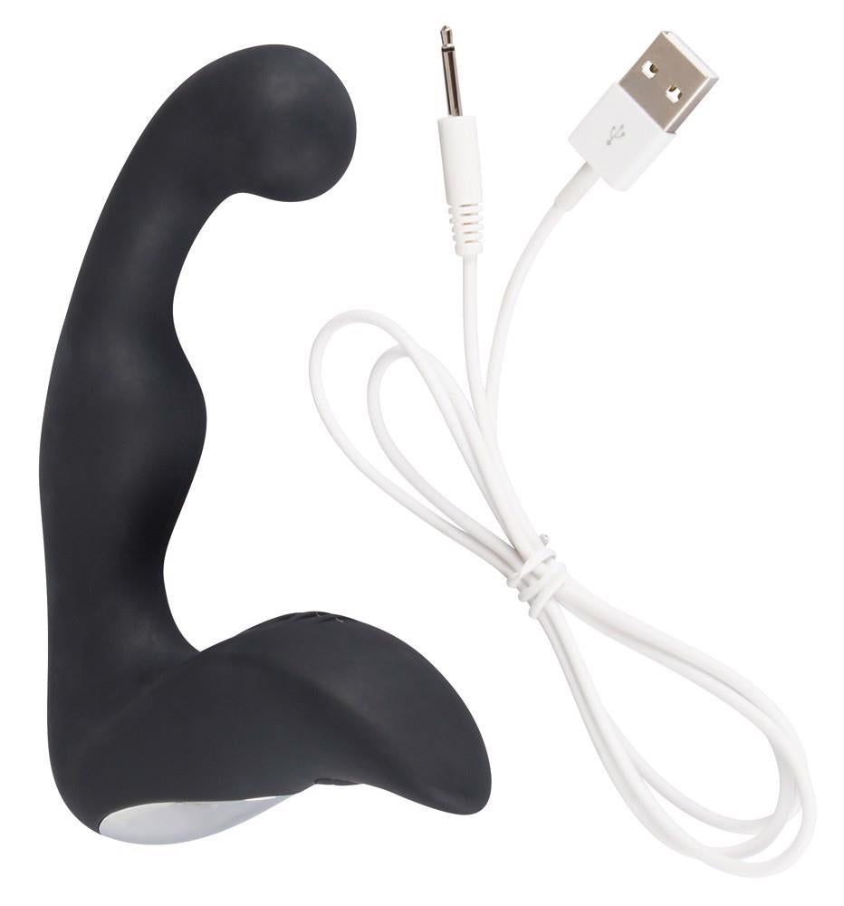 3-Wibrujący masażer prostaty krocza 9 trybów 14cm-3