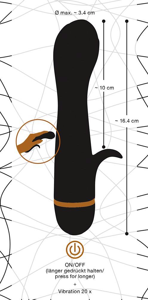 17-Elegancki wibrator punkt g łechtaczka 20tryb 16cm-17