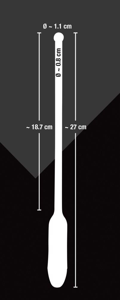 13-Silikonowa sonda do cewki dilator wibracje 27cm-13