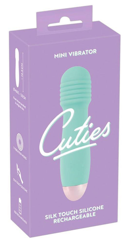 1-Cuties Mini Vibrator green-1