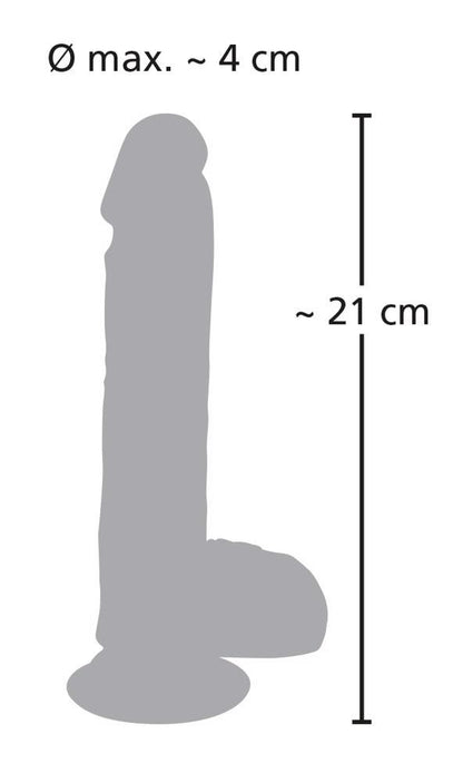17-Dildo realistyczne posuw przyssawka 8trybów 21cm-17