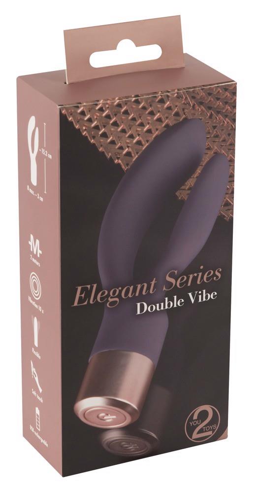 2-Elegant Vibrator Double Vibe-2