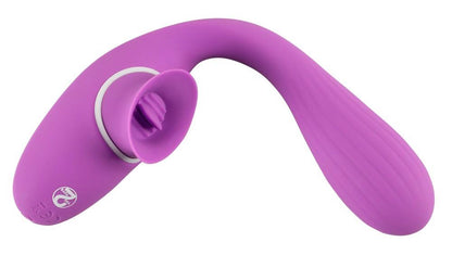 7-Podwójny masażer łechtaczki wibrator 10trybów 22cm-7