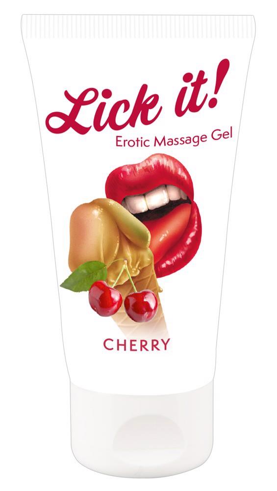 1-JADALNY ŻEL O SMAKU WIŚNIOWYM SEX ORAL LICK IT 50 ml-1