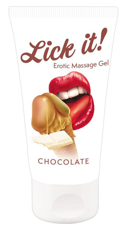 1-Żel do masażu erotycznego jadalny czekolada 50 ml-1