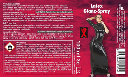 8-Spray pielęgnujący nabłyszczacz lateks guma bdsm-8