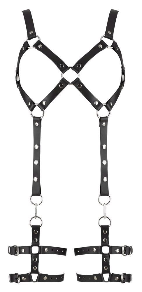 9-Leder harness S/M-9