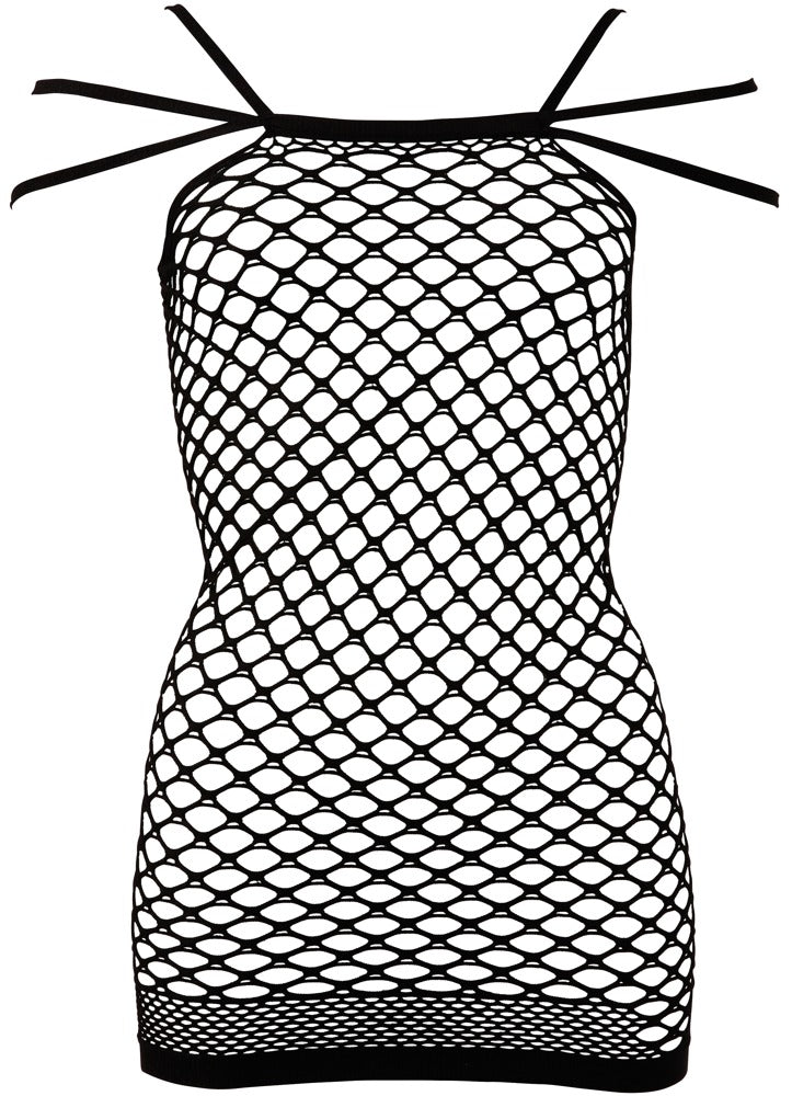 9-2014800000 Netzkleid Träger S-L-Sukienka z siateczki-9