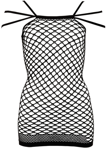 9-2014800000 Netzkleid Träger S-L-Sukienka z siateczki-9
